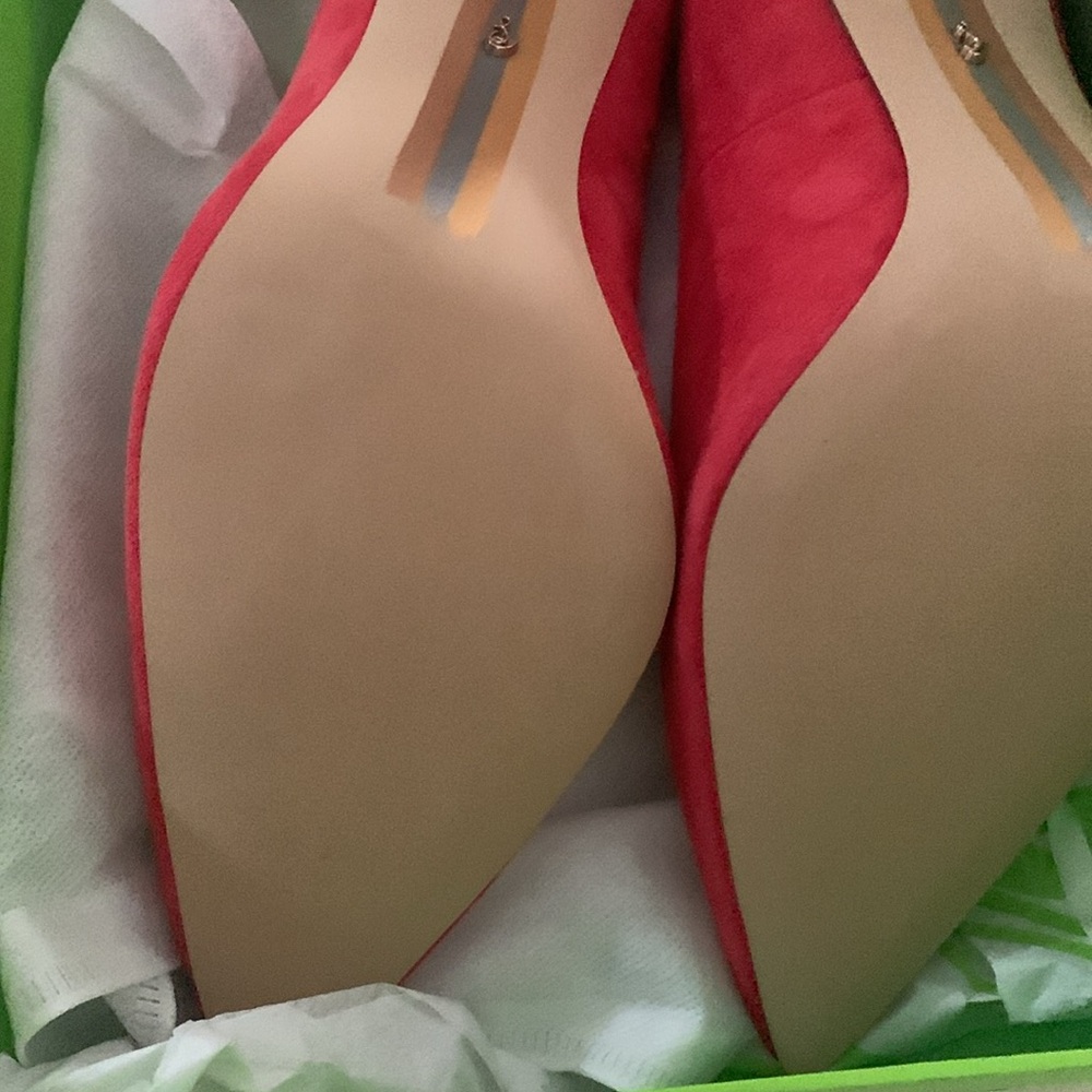 Sam Edelman
Hazel Pointed Toe
Pump (Women)
Color: Guava Pink - Picture 14 of 14